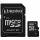 Карта пам'яті Kingston microSDHC 16GB Class 4+ SD адаптер
